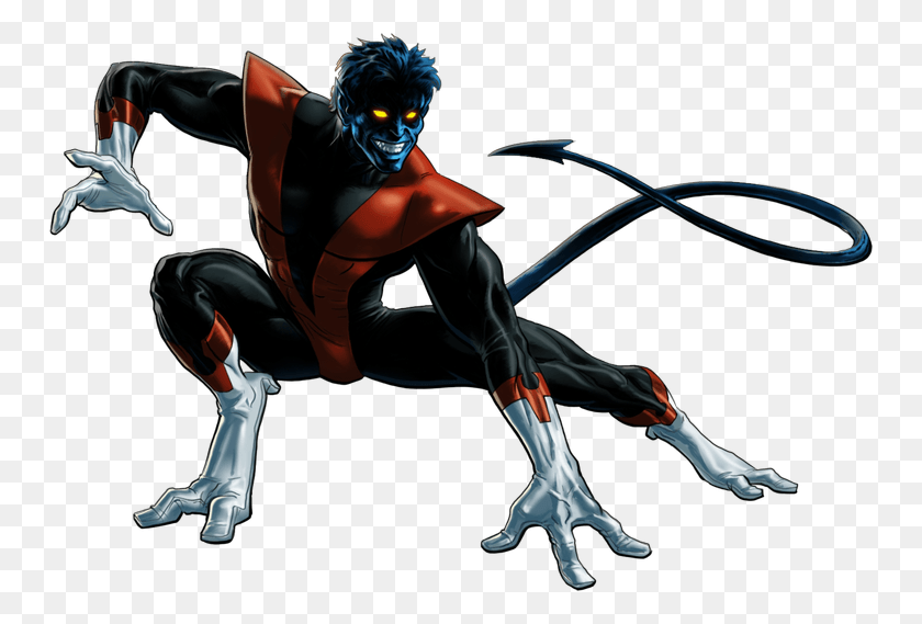 750x509 Just A Couple Months Ago Dawn Of The Planet Of The Nightcrawler X Men, Person, Human, People HD PNG Download