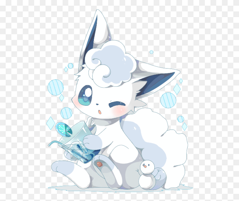 519x645 Just A Dream So It39s Fine Pokemon Alolan Vulpix, Graphics, Outdoors HD PNG Download