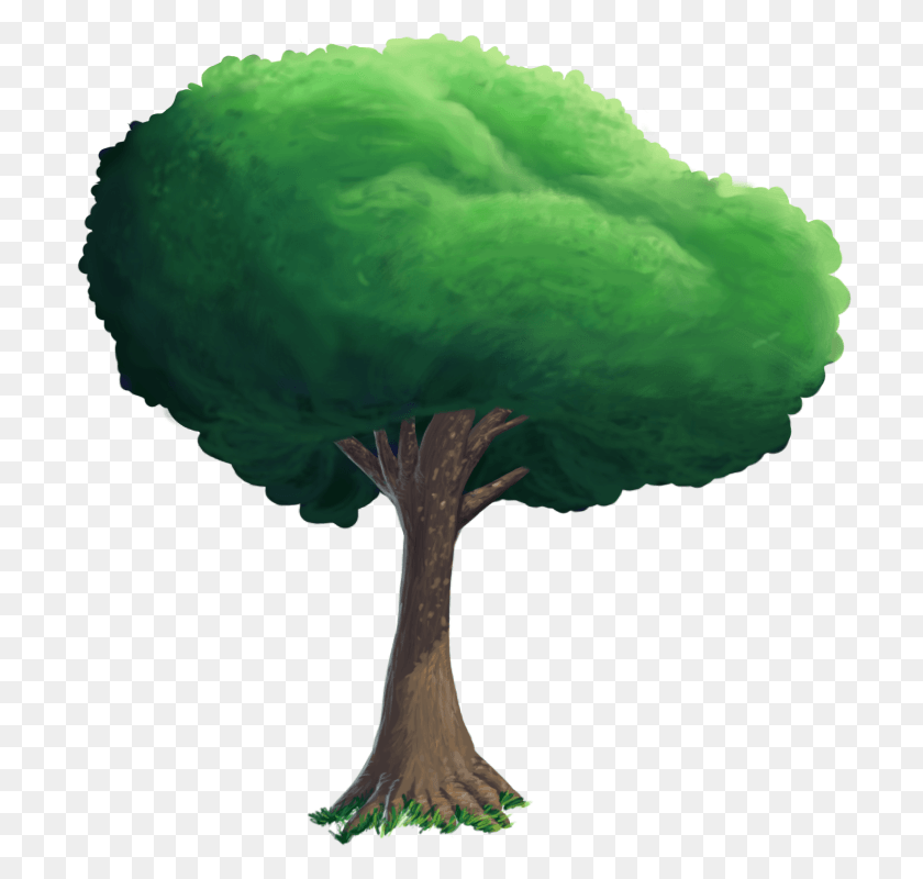 711x740 Descargar Png Just A Tree Tree In Game, Bird, Animal, Plant Hd Png