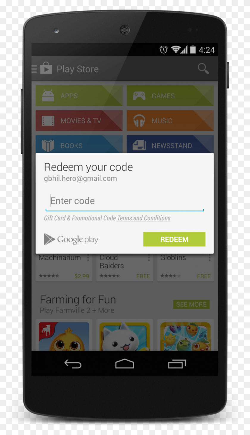 801x1435 Just As Easy To Redeem A Gift Card On Your Android Google Play Setting, Mobile Phone, Phone, Electronics HD PNG Download