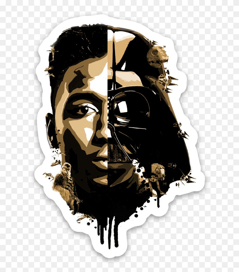 638x895 Just Had Some Cool Stickers Printed Up Utah Jazz Star Wars Night 2019, Helmet, Clothing, Apparel HD PNG Download