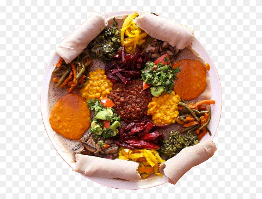 584x578 Just Like The Town Kebena39s Ethiopian Restaurant Is Bunna Cafe Nyc, Dish, Meal, Food HD PNG Download
