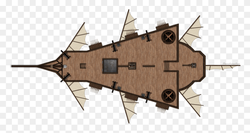 1280x637 Just Messing About With Another Airship Of Sorts Happy Container Ship, Transportation, Vehicle, Guitar HD PNG Download