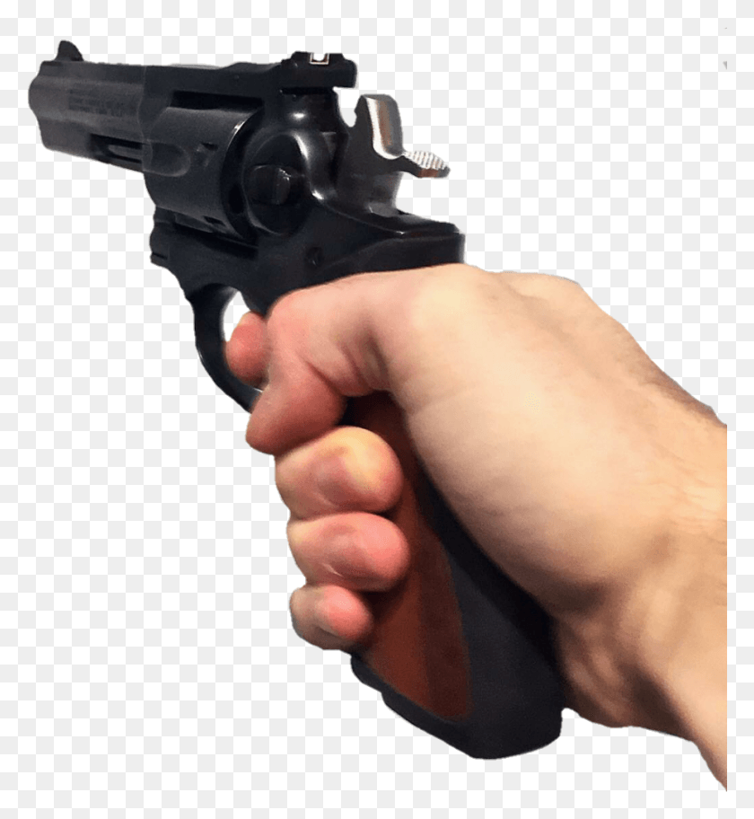 926x1012 Just Point And You39re Good To Go Hand Pointing Gun, Person, Human, Handgun HD PNG Download