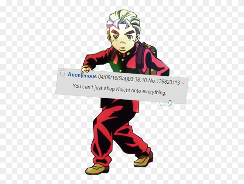 463x574 Just Try And Stop Me Jojo Part 5 Memes, Person, Human, Clothing HD PNG Download