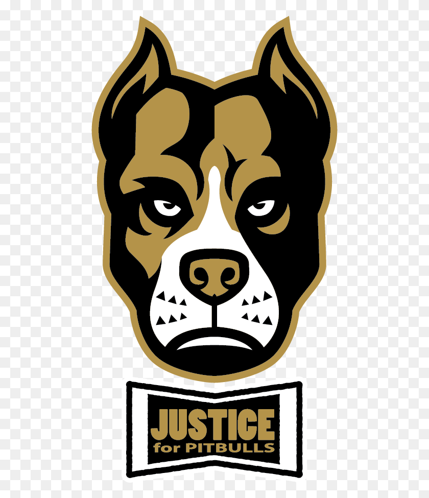 483x915 Descargar Png Justicia Para Pitbulls Bowtie Perro Mascota, Etiqueta, Texto, Cartel Hd Png