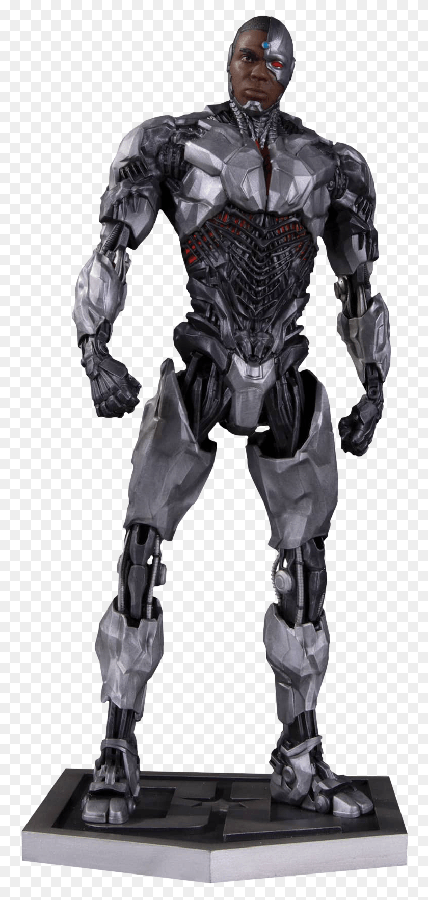 764x1706 Justice Justice League Cyborg Toy, Alien, Person, Human HD PNG Download