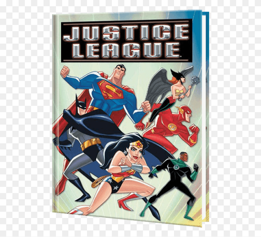 507x701 La Liga De La Justicia 2001 De Dibujos Animados, Cartel, Anuncio, Persona Hd Png