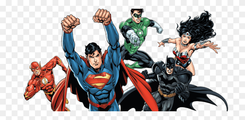 950x430 Justice League Justice League Team, Batman, Person, Human HD PNG Download