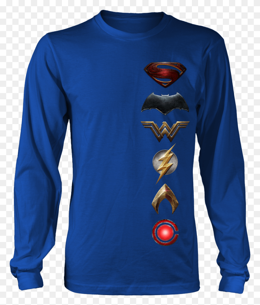 838x992 Justice League Movie District Long Sleeve 100 Cotton Lil Durk 2x Shirt, Clothing, Apparel, Long Sleeve HD PNG Download