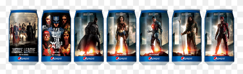 1200x300 Justice League Pepsi Justice League, Person, Human, Disk HD PNG Download