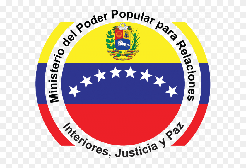 600x513 Justicia Y Paz De La Repblica Bolivariana De Venezuela Ministerio Del Poder Popular Para La Justicia Interior, Etiqueta, Texto, Símbolo Hd Png