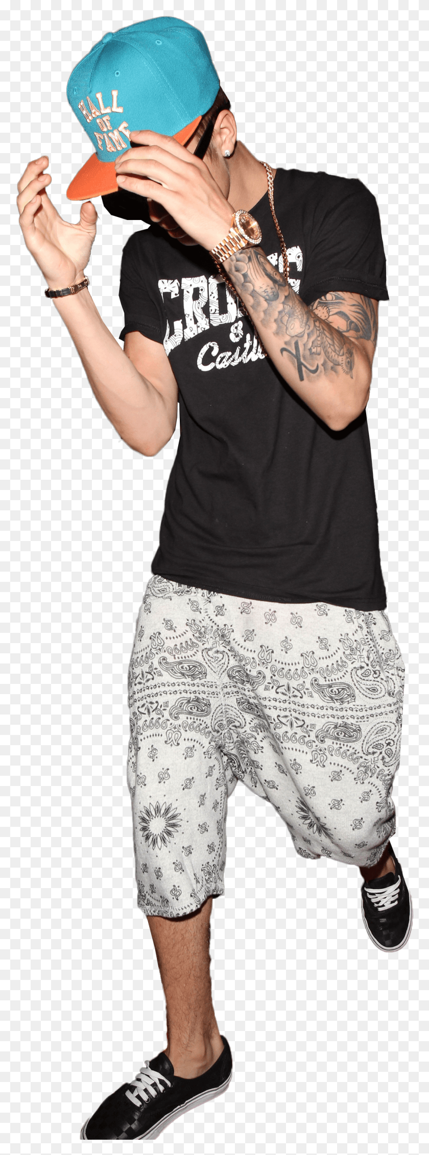 1056x2983 Justin Bieber Cap Board Short, Person, Human, Clothing HD PNG Download