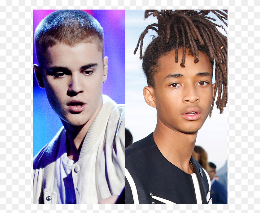 630x630 Justin Bieber E Jaden Smith Cantam Never Say Never Jaden Smith39s Hair 2017, Face, Person, Human HD PNG Download