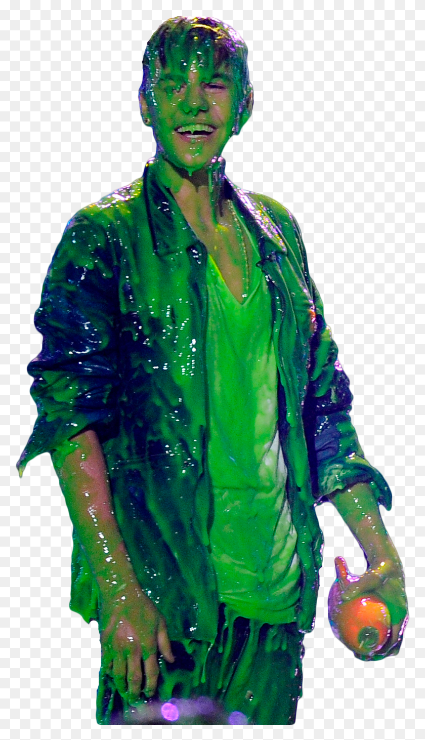 1589x2858 Justin Bieber Green Mucus Costume HD PNG Download