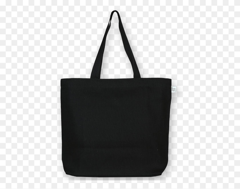 453x601 Juton Zipper Tote Bag Black Ecoright Zipper Tote Bag, Handbag, Accessories, Accessory HD PNG Download
