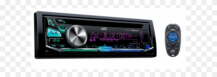 601x239 Jvc Kd R971bt Cd Receiver With Bluetooth Jvc Kd X341 Bt, Stereo, Electronics, Mobile Phone HD PNG Download