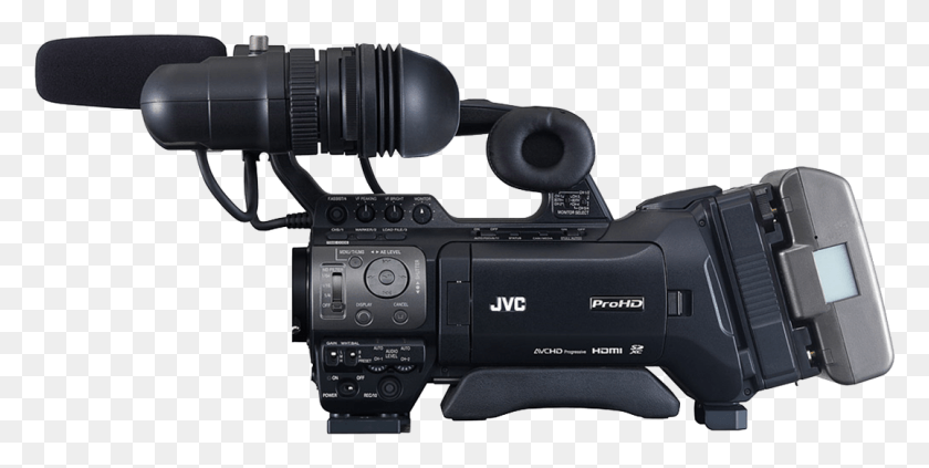 1076x502 Jvc Shoulder Mount Live Streaming Eng Camcorder Jvc Gy, Camera, Electronics, Video Camera HD PNG Download