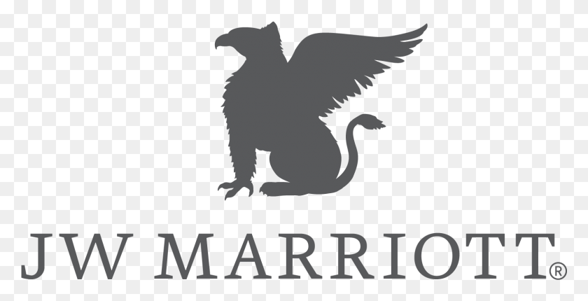 1501x713 Descargar Png Jw Marriott Jw Marriott Marco Island Logotipo, Cartel, Anuncio, Animal Hd Png