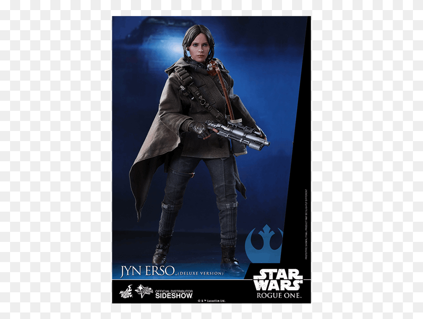 397x573 Descargar Pngjyn Erso 16 Scale Deluxe Figure Hot Toys Jyn Erso Deluxe, Persona, Humano, Ropa Hd Png