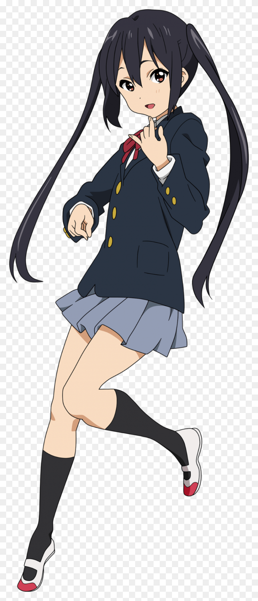 825x2000 K On Azusa Nakano Transparent, Clothing, Apparel, Sleeve HD PNG Download