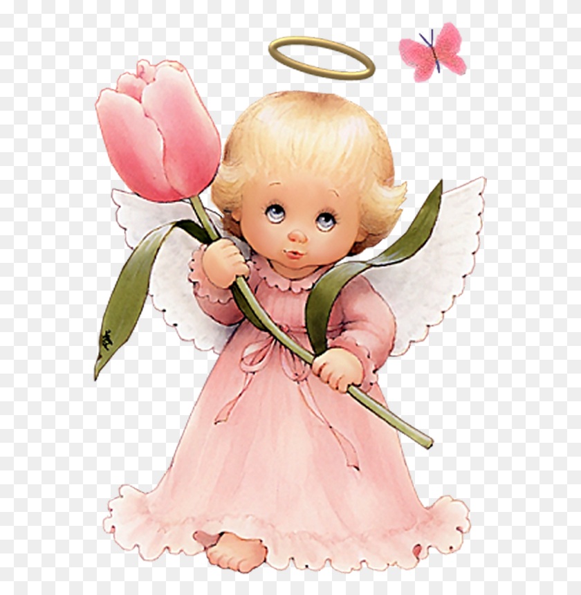 569x800 K Pek Angel Precious Cute Angel, Doll, Toy HD PNG Download