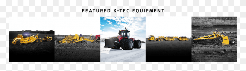 1368x321 K Tec At Conexpo Tractor, Vehicle, Transportation, Bulldozer HD PNG Download