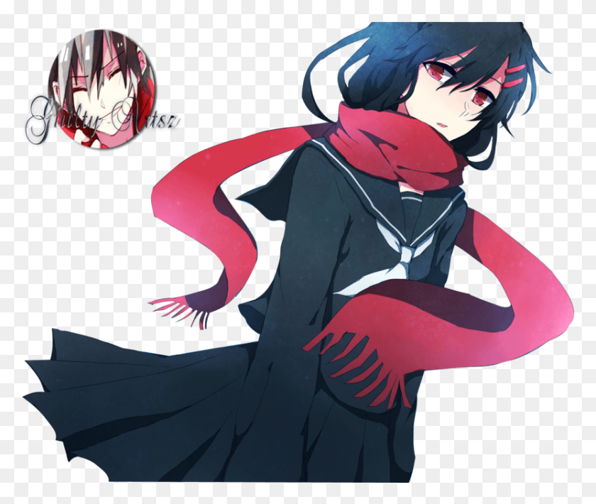 831x693 Kagerou Project Ayano Render, Clothing, Apparel, Comics HD PNG Download