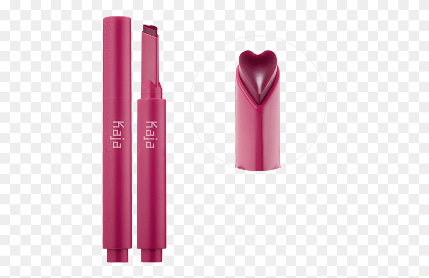 441x484 Kaja Beauty Heart Melter Lip Gloss Stick, Lipstick, Cosmetics HD PNG Download