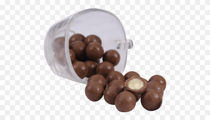 495x419 Kaju Pebble Chocolate Balls, Dessert, Food, Sweets HD PNG Download