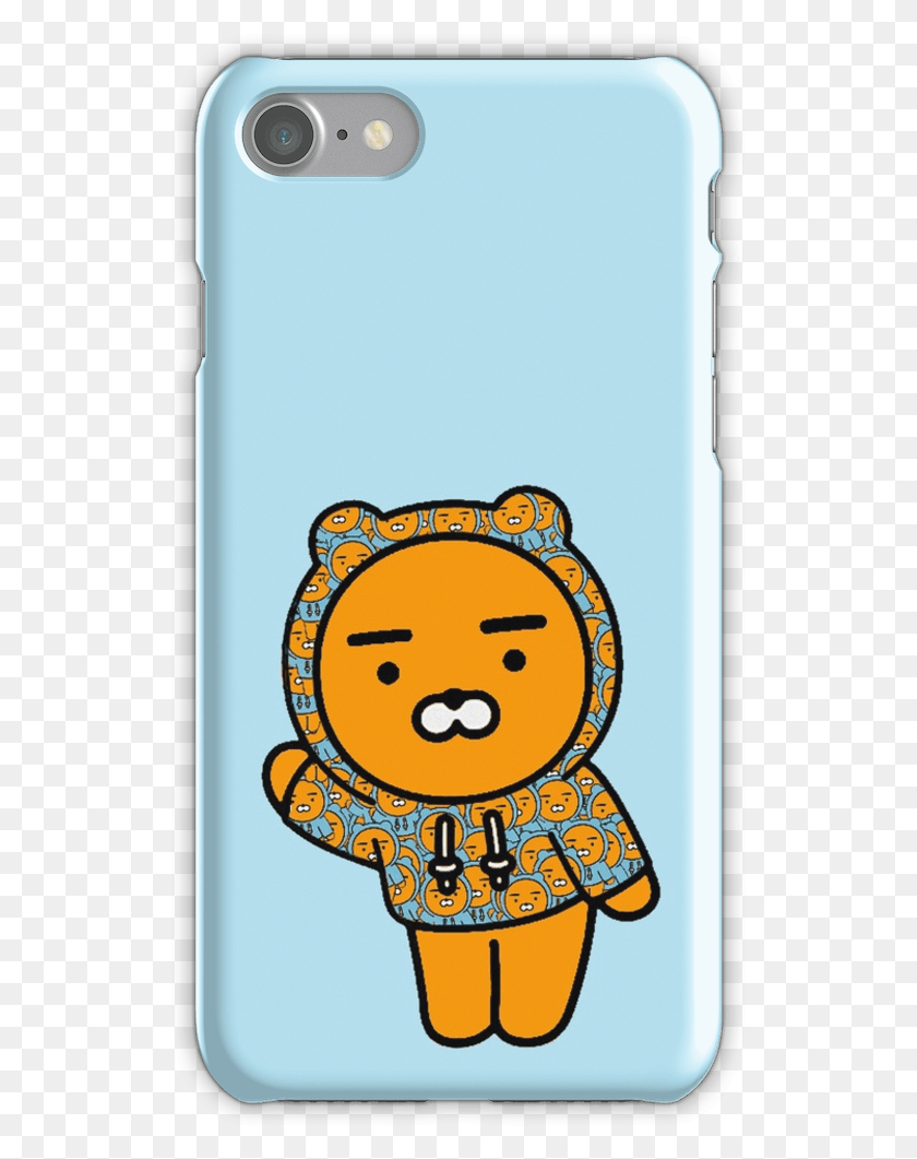 527x1001 Kakao Friends Ryan Loves Himself Iphone 7 Snap Case Kakao Ryan, Mobile Phone, Phone, Electronics HD PNG Download
