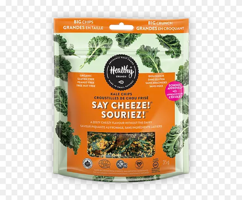 532x636 Descargar Png / Kale Foods Saludable Crunch Kale Chips, Repollo, Vegetal, Planta Hd Png