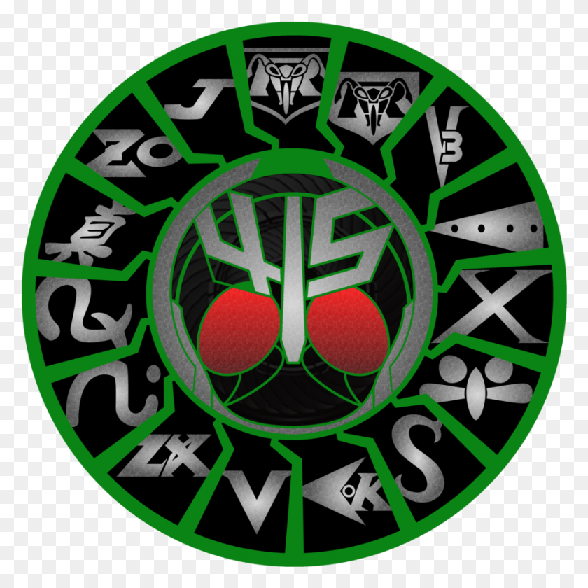 885x885 Kamen Rider Ghost Showa Марколиос Камен Райдер, Логотип, Символ, Товарный Знак Hd Png Скачать