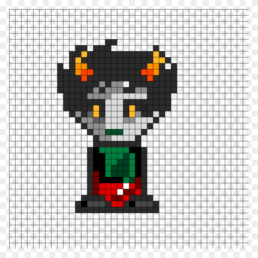840x840 Kanaya Sprite Free Perler Bead Patterns For Homestuck, Accessories, Accessory, Game HD PNG Download