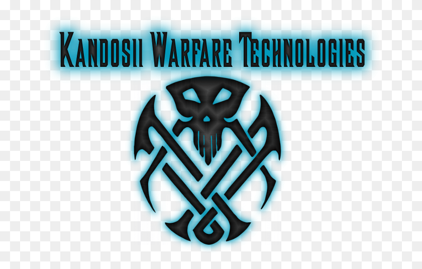 671x475 Kandosii Warfare Technologies Company Emblem, Text, Alphabet, Symbol HD PNG Download
