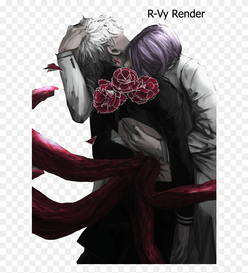 626x863 Descargar Png / Kaneki X Tsukiyama Fanart, Ropa, Persona Hd Png