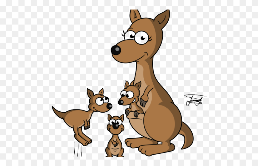 506x481 Kangaroo Transparent Images Kangaroos Cartoon, Mammal, Animal, Wallaby HD PNG Download