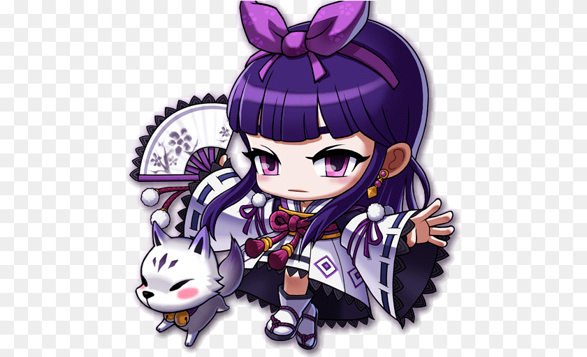 Kanna Maplestory Kanna, Book, Comics, Publication, Purple Transparent PNG