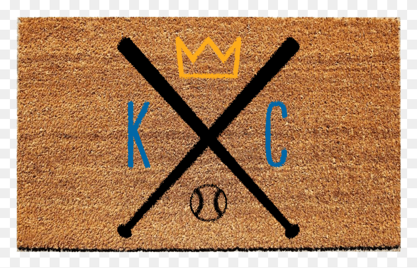1204x743 Kansas City Royals Doormat Mat, Rug, Word, Symbol HD PNG Download