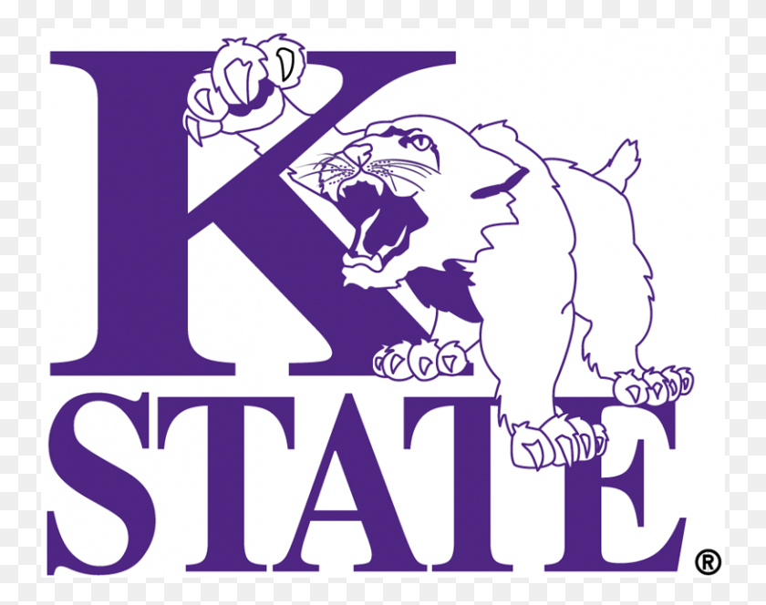 751x604 Kansas State Wildcats Iron On Stickers And Peel Off Illustration, Poster, Advertisement, Text HD PNG Download