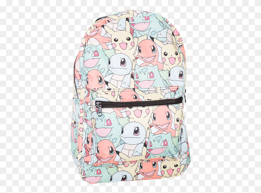 388x562 Kanto Starter Pastel Backpack Cartoon, Doodle HD PNG Download