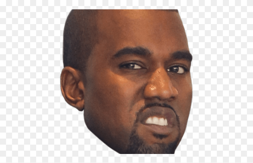 445x481 Kanye West Clipart Kanye West Head, Face, Person, Human HD PNG Download