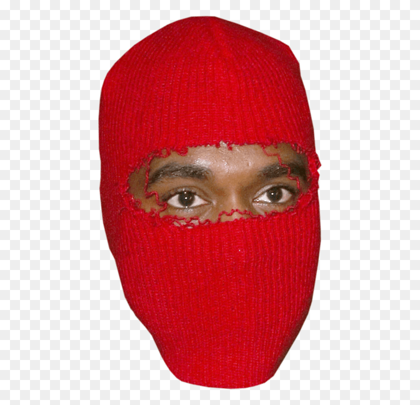 450x750 Kanye West Kanyeheads Kanye Heads Smiley Music Funny Red Ski Mask Transparent, Clothing, Apparel, Face HD PNG Download