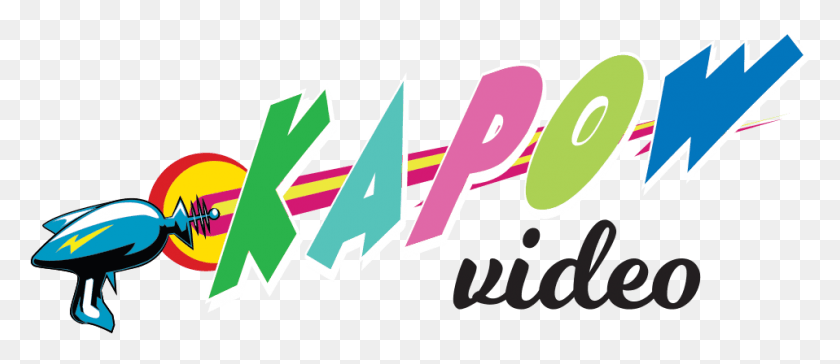 958x374 Kapow Logo Raygun Sample Graphic Design, Graphics, Label HD PNG Download