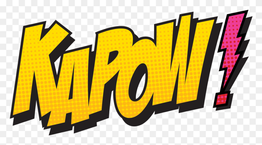 963x501 Kapow Ваша Личная Программа Брендинга Супергерой Kapow, Слово, Текст, Алфавит Hd Png Скачать