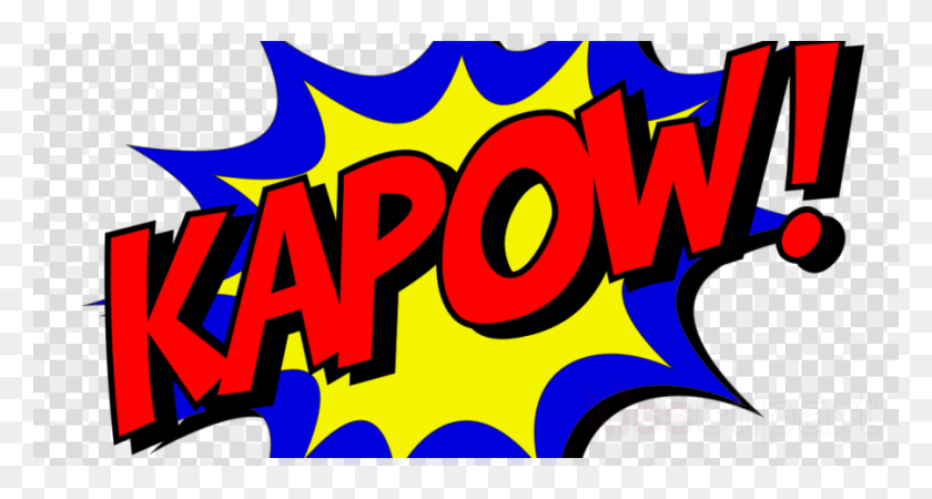 900x450 Kapow Zap Pow Comic Book Themed Shower Curtain For Poster, Text, Alphabet, Advertisement HD PNG Download