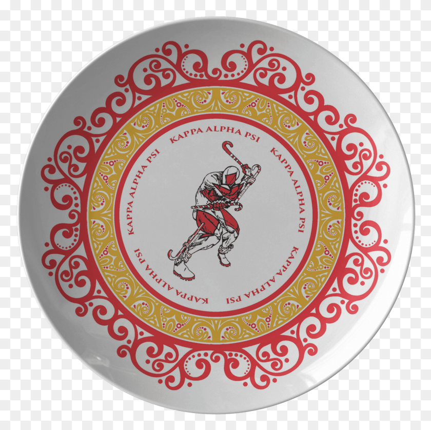 1892x1889 Kappa Alpha Psi Plate Ganesh Mandal Logo Design, Dish, Meal, Food HD PNG Download