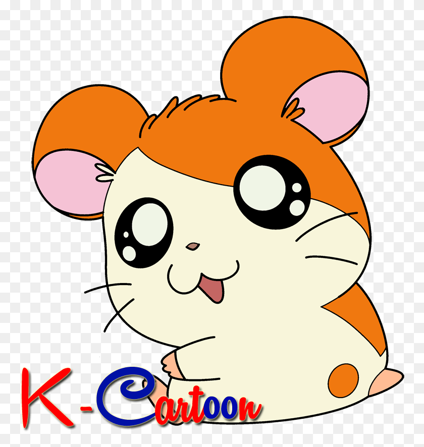763x826 Descargar Png Karakter Kartun Hamster Hamtaro Hamtaro Png
