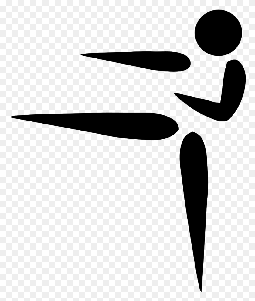 885x1055 Karate At The Summer Olympics Martial Arts Drawing Easy, Gray, World Of Warcraft HD PNG Download