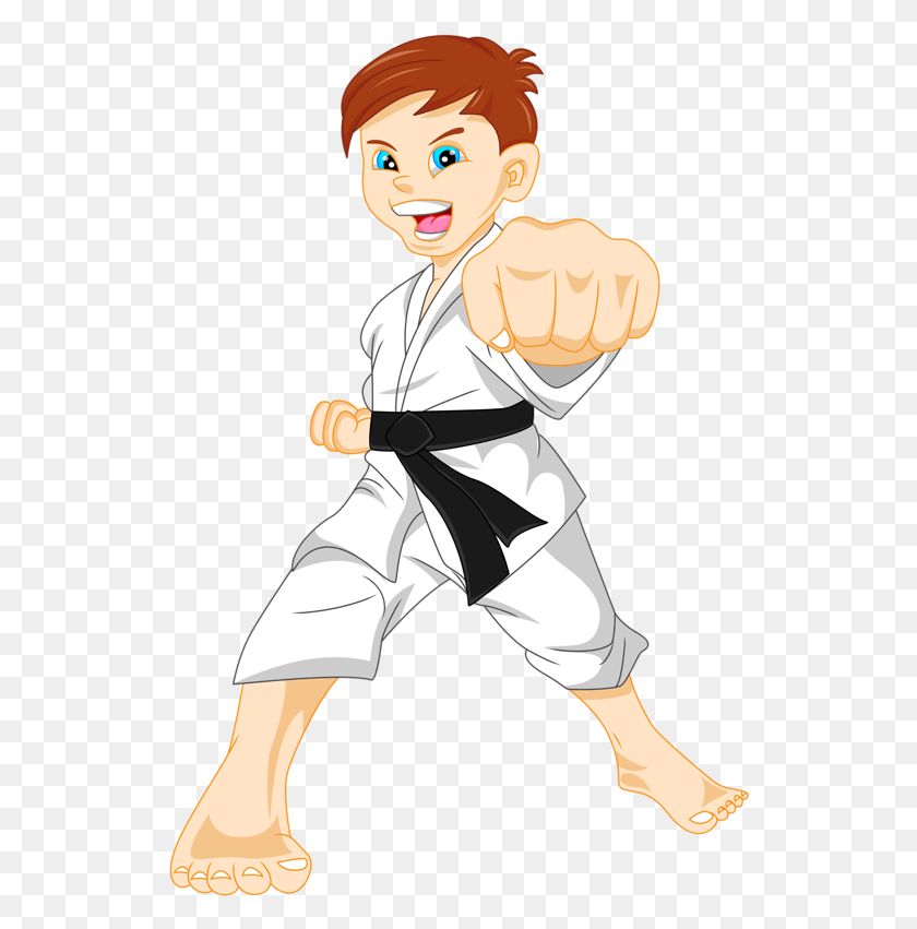 532x791 Karate Cartoon Stock Photography Illustration Momentum Karate Kid Cartoon, Hand, Person, Human HD PNG Download